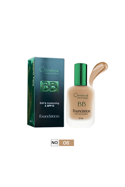 Christine BB Foundation 06 Natural Coverage and Perfect Hydration with SPF15