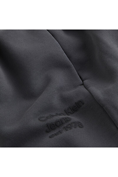 Calvin Klein Women Washed Black Puff Print Joggers