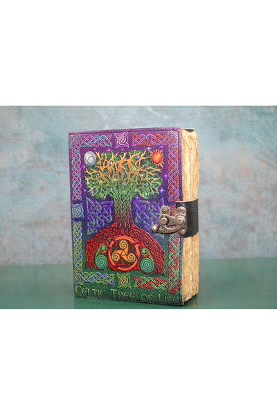 RiverWorld River World Series a Notebook Leather Tree of Life