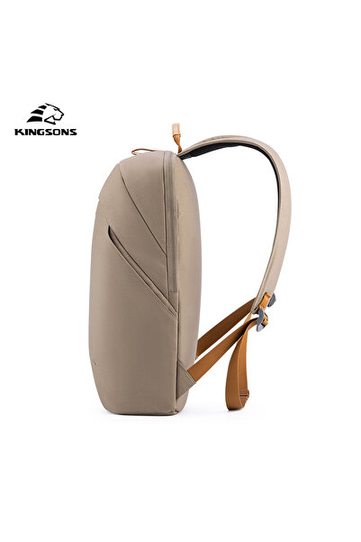 kingsons شنطة لاب توب محمولة على الظهر موديل كاكي K10056W