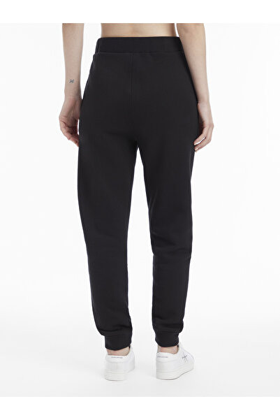 Calvin Klein Women Black Nano Logo Joggers