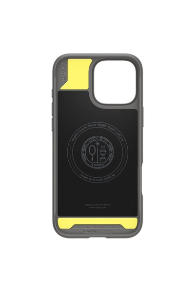 Spigen Case for iPhone 16 Pro Max, Rugged Armor - Gray