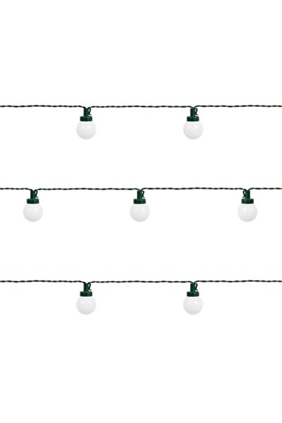 REBEL LIGHT Lampă decorativă, alb cald, 30 LED-uri, 8,8 m, pentru exterior