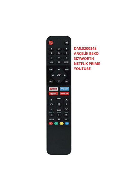 Beko GRUNDIG ANDROID LCD TV KUMANDASI