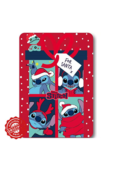 OEM Lilo & Stitch Christmas children's fleece blanket, 140×100 cm, 294 g, Disney® licensed