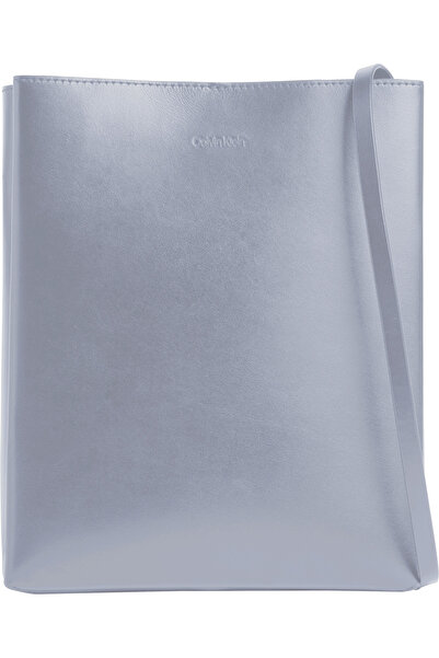 Calvin Klein Women Arctic Ice Line Leather Crossbody Bag