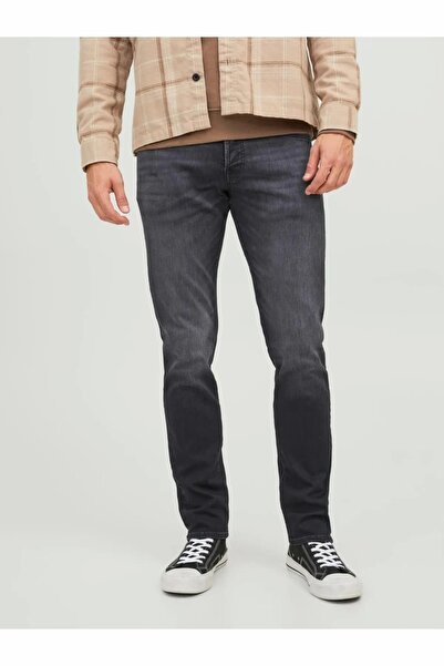 Jack & Jones JJIGLENN JJICON GE 842 I.K Siyah Erkek Düşük Bel Slim Fit Denim ...