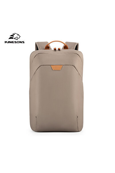 kingsons شنطة لاب توب محمولة على الظهر موديل كاكي K10056W