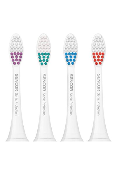 Sencor Replacement Toothbrush Heads Sonic Protect - Set of 4