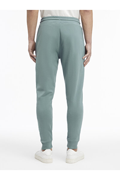 Calvin Klein Men Goblin Blue Drawstring Waist Slim Fit Joggers