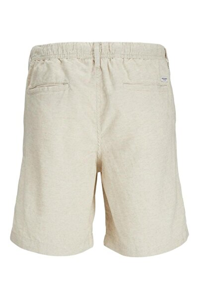 Jack & Jones Ανδρικό σορτς Jack Jones Jaıden Campaıng από λινό καρό 12274968