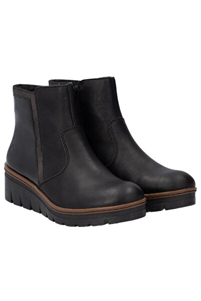 Rieker Casual boots, women, RIEKER, X9150-00 black, -leather 40