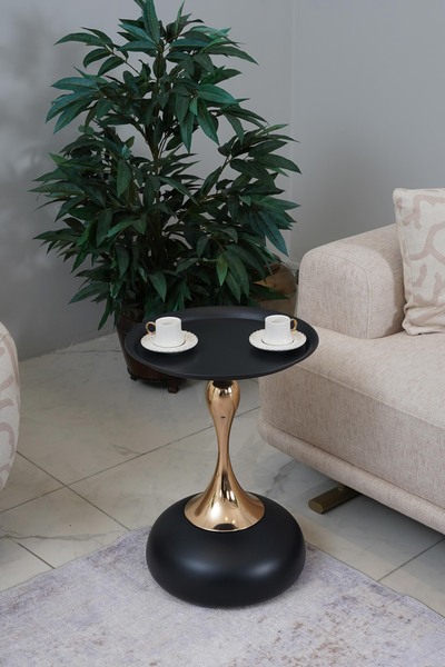 BOZKOÇ Bronzé Zigon Sehpa