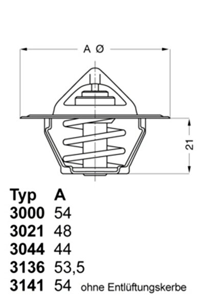 BorgWarner (Wahler) Termostat Lichid Racire Alfa Romeo Giulia Buick Century L...