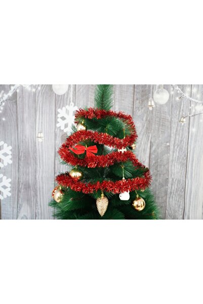 Flippy Christmas tinsel, Flippy, red, size: 2 m x 5 cm material: PVC foil, indoor/outdoor
