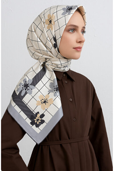 Vissona Μεταξωτό μαντήλι Tivil 50073 - 11 - 0028 - 0004 Γκρι Μικτό σχέδιο