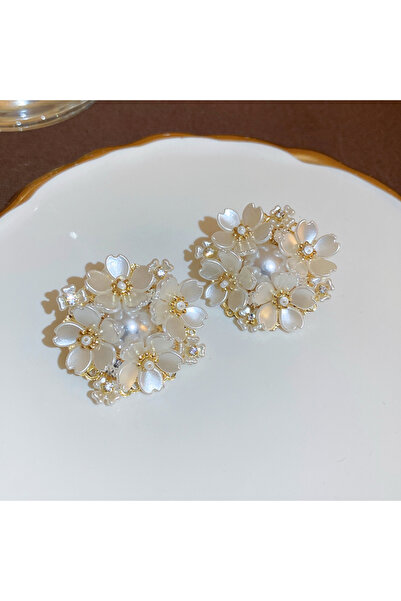 Choice أقراط أنيقة من اللؤلؤ الصناعي من style5 للنساء، أقراط مرصعة باللؤلؤ ال...