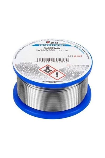 Cynel Rolă de sârmă de lipit Sn60Pb40 2.0mm 250g