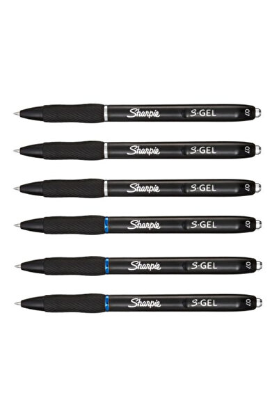 Other Pixuri retractabile cu gel Sharpie 3xNegre + 3xAlbastre 0.7 S-GEL
