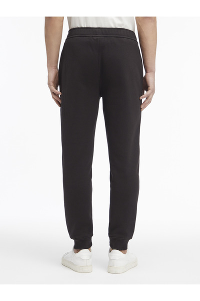 Calvin Klein Men Black Split Line Logo Joggers