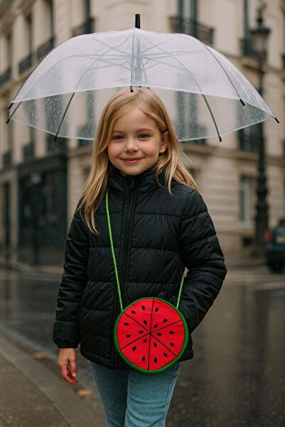 FELLMENS Geantă pentru fetiță cu design cu pepene roșu