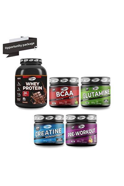 Conlast بروتين ويل - الجلوتامين والكريتين 300 جرام، BCAA 300 جرام، مكمل ما قب...