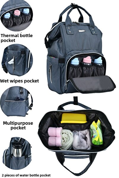 Çantaland اختيار الأمهات، حقيبة ظهر مريحة وعملية للعناية بالأم والطفل، مناسبة...