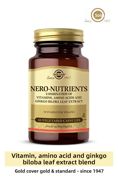 Solgar Nero Nutrients 30 Capsules
