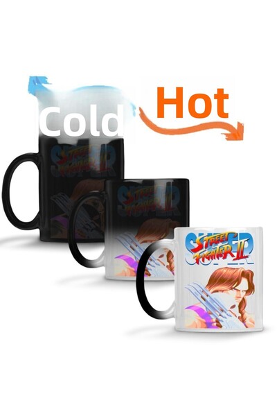 Baskı Dükkanı كوب ستريت فايتر 2 ثاندر هوك ماجيك كوب بورسلين