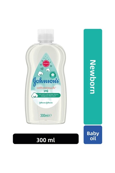 Johnson´s Baby زيت أطفال ملمس القطن لحديثي الولادة 300 مل