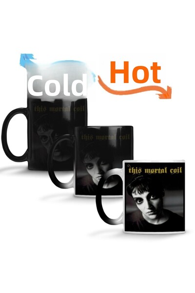 Baskı Dükkanı This Mortal Coil - كوب بورسلين سحري