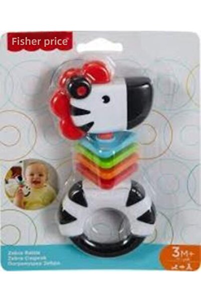 FISHER PRICE Cute Friend Teethers-rattles Fwh54-zebra-fgj56