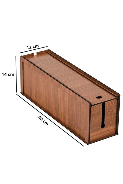 kutuTR - Cable Box 40X12X14 cm Cable Socket Organizer