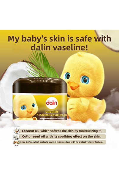 Dalin X 2 Vaseline - Coconut Oil 100 ml