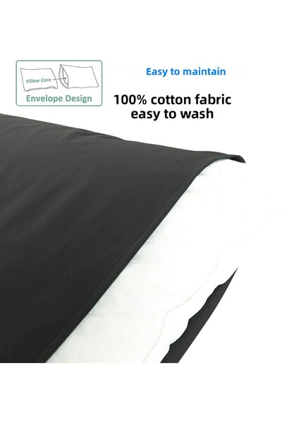 Zeren Home 100% Cotton 50x70 Pillow Case Pillow Case 4 Pack