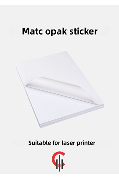 ÇÖZÜM KAĞIT A4 Matte Opaque Label - 10 Pieces