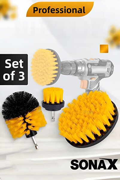 Transformacion فرشاة الحفر - مجموعة فرش مثبتة على لقمة الحفر - فرش التنظيف الاحترافية 721685