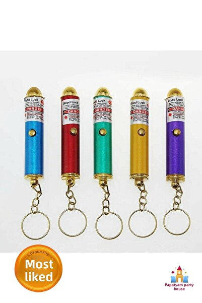 PapatyamPartiEvi لعبة ليزر للقطط - سلسلة مفاتيح ليزر - لعبة للقطط - رأس احتيا...