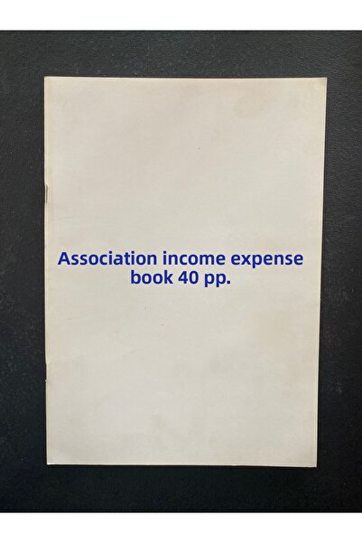 AOZ DEKOR Βιβλίο Οικονομικών Λογαριασμών Εταιρείας 40 Φύλλα