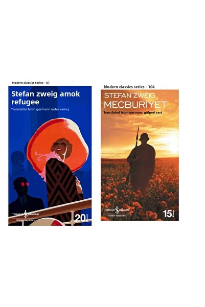 TÜRKİYE İŞ BANKASI KÜLTÜR YAYINLARI Amok Koşucusu Stefan Zweig - Mecburiyet S...