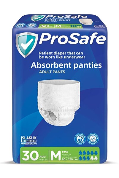 PROSAFE 360 Pieces Absorbent Panty Diapers (12Pk*30) Medium-Medium
