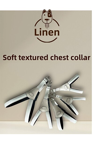 LİNO TASMA Lino Soft Textured Adjustable Dog Breast Collar