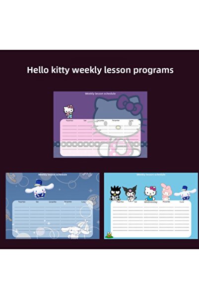 PrimeShoping Hello Kitty Weekly Lesson Programs