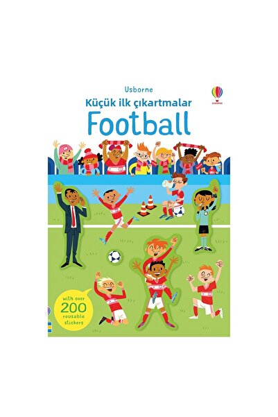 Usborne Книга със стикери - Малки първи стикери: Футбол
