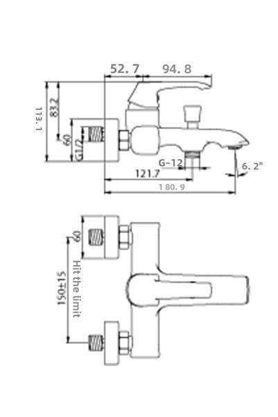 Creavit Bt.Ag2500 Avant-Garde Bathroom Fixture