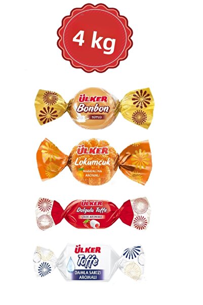 Ülker حزمة حلوى العيد المختلطة 4 كجم