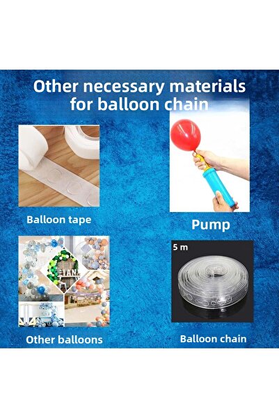 Patladı Gitti 10-12 Inch White Rose Gold and Confetti Mixed Balloon 10 Pieces