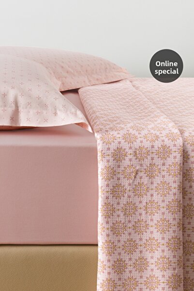 Puffy Naomi Double Ranforce Pique Set - Powder