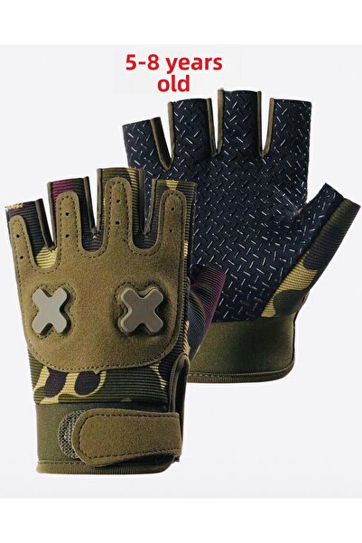 BGA Kids Gloves Outdoor Camping Cycling Skating Sports Exercise Children Gloves