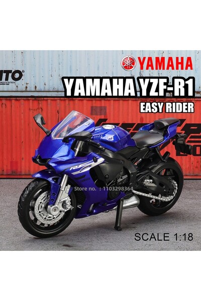Choice 1-18 YAMAHA YZF-R1 MSZ 1:18 Suzuki GSX-R1000 YAMAHA YZF-R1 1976 Rally2...